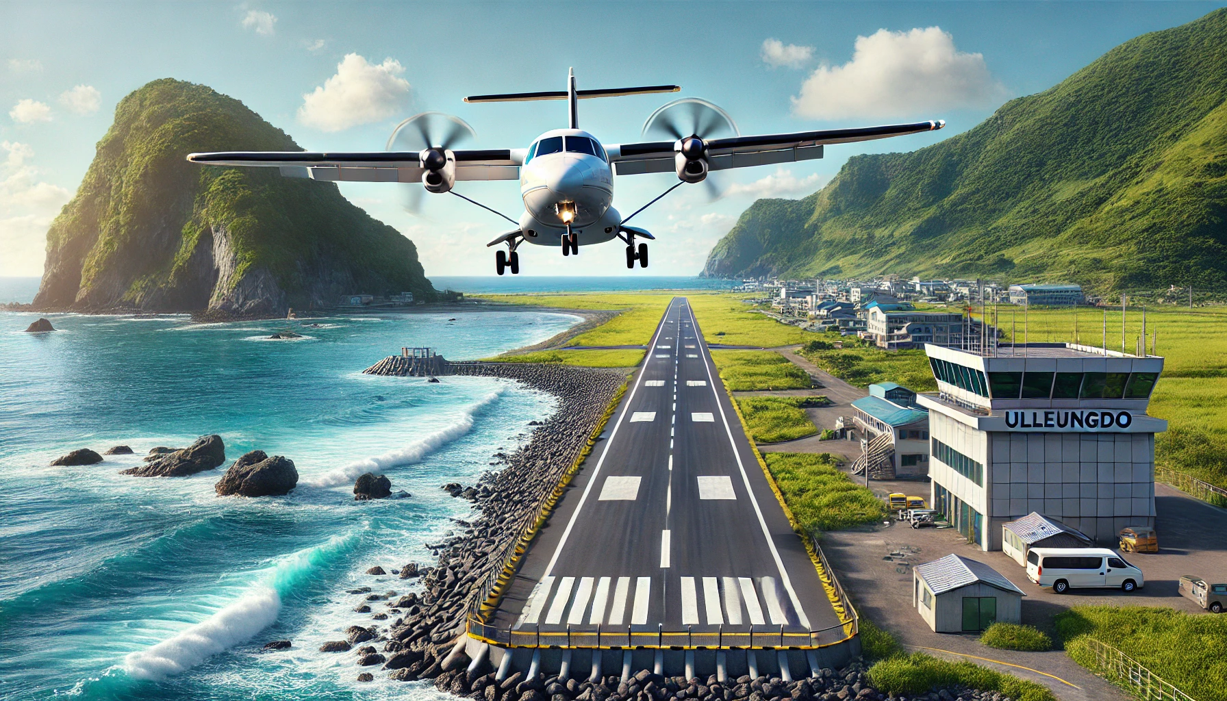 울릉도 공항 곧 개항