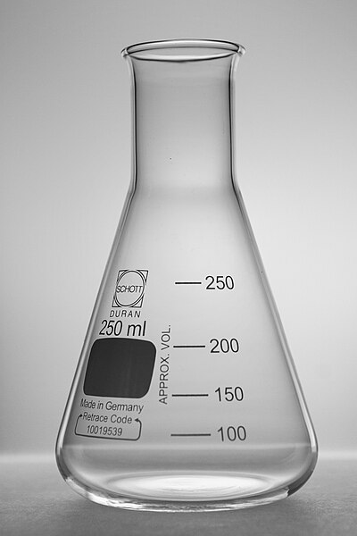 Erlenmeyer flask, conical flask