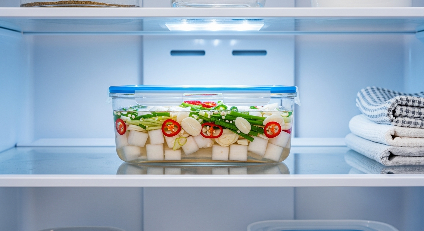 동치미 맛있게 담는법