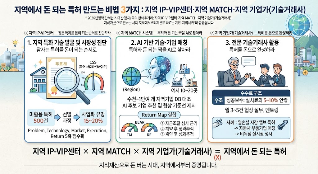 지역에서 돈 되는 특허 만드는 비법 3가지