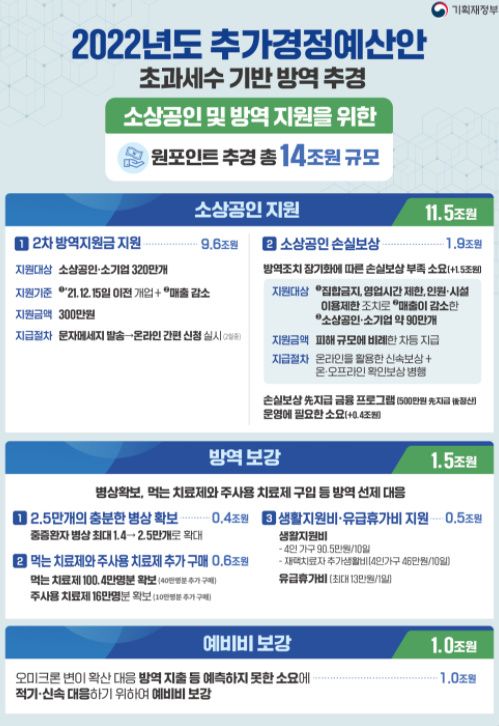 2022년도 추가경정예산안