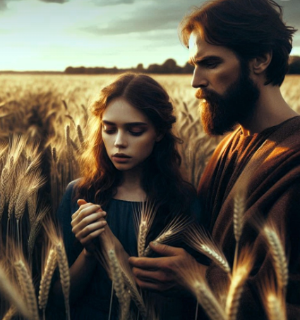룻과 보아스 사진