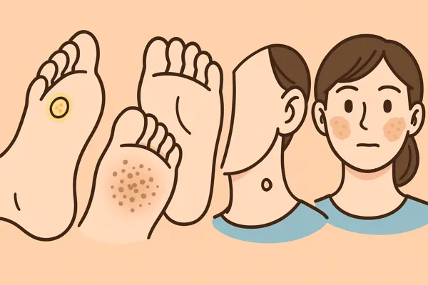 티눈·사마귀·무좀·쥐젖·기미 5대 피부질환8