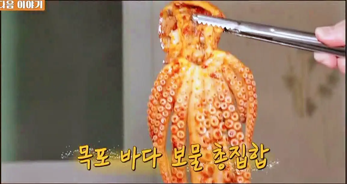 식객 허영만 백반기행 164회 최윤영 편 막걸리식초와 배추를 넣어 데친 낙지초무침, 낙지탕탕이 낙지 보양식 목포 한일시장 맛집 소개