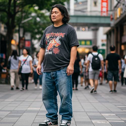 비난 받는 영포티 스타일의 사진