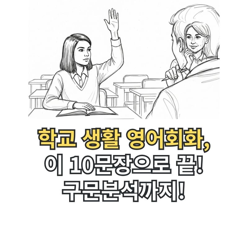 학교 영어회화 필수 표현 학습