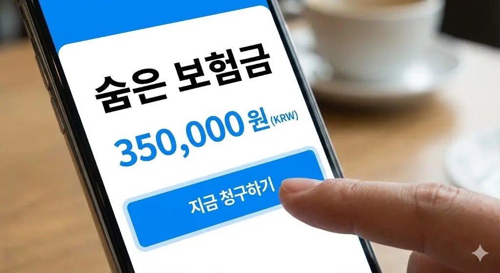 스마트폰으로 '내보험찾아줌' 조회 및 청구 따라 하기