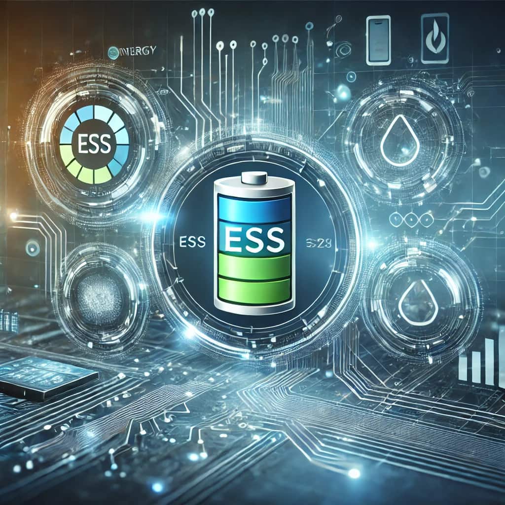 ESS(에너지 저장 시스템)와 재생에너지의 조화