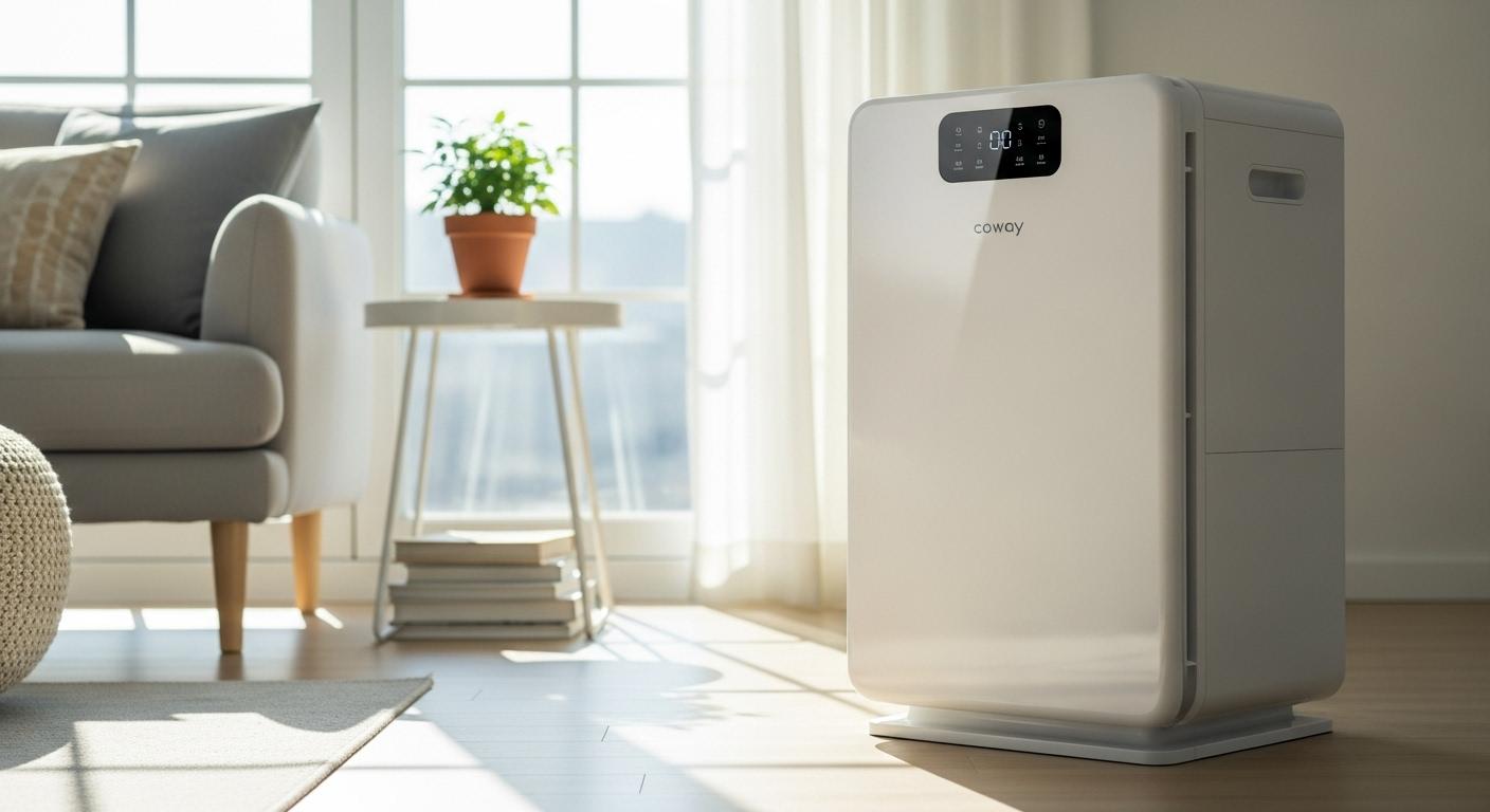 웅진 코웨이 제습기공기청정기 렌탈