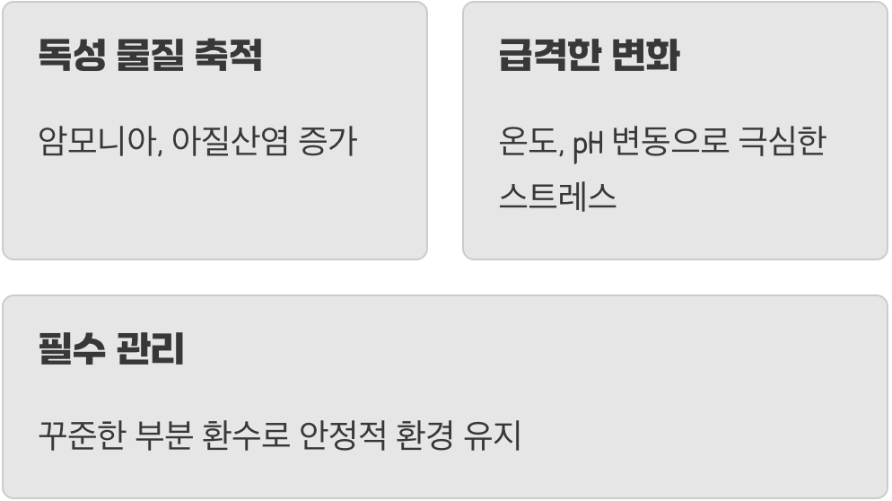 수질 쇼크, 불편한 우리 집