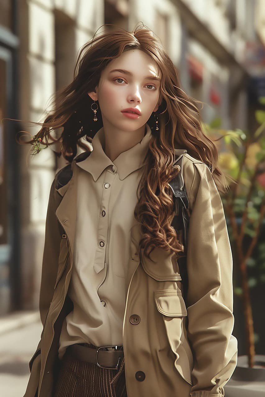 🍁 2025 가을 트렌치코트 트렌드 – 클래식과 감성이 만나는 계절