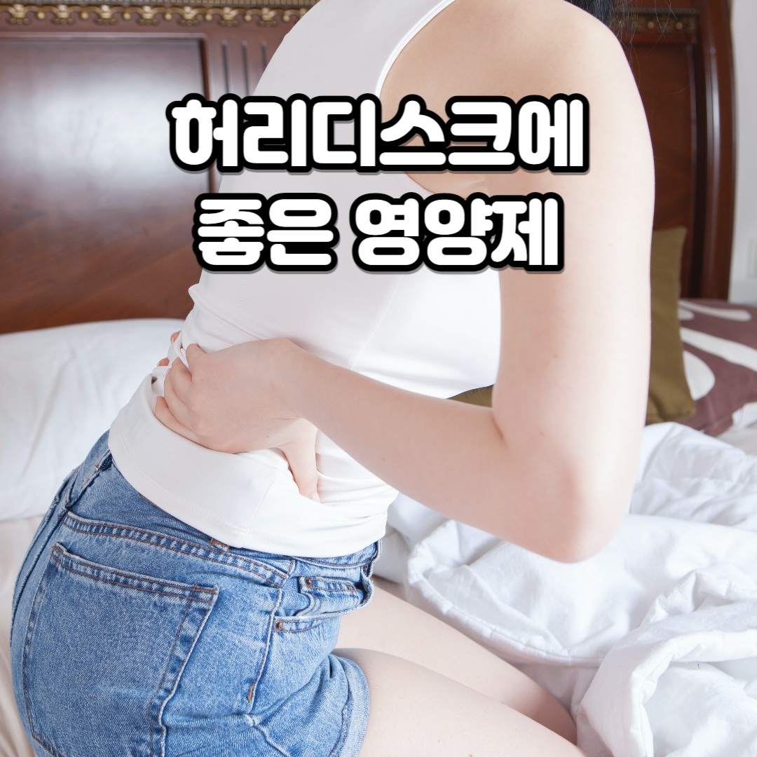 허리디스크에 좋은 영양제