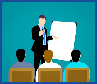 교육을 받는 사람들