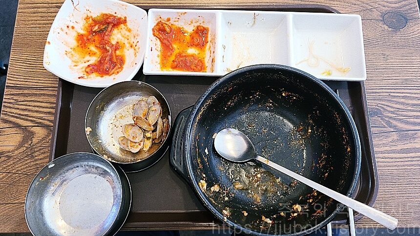 미추홀순두부-식사-마무리