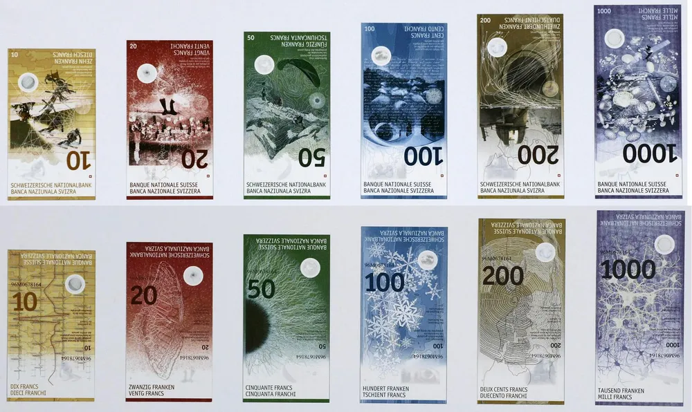 스위스화폐