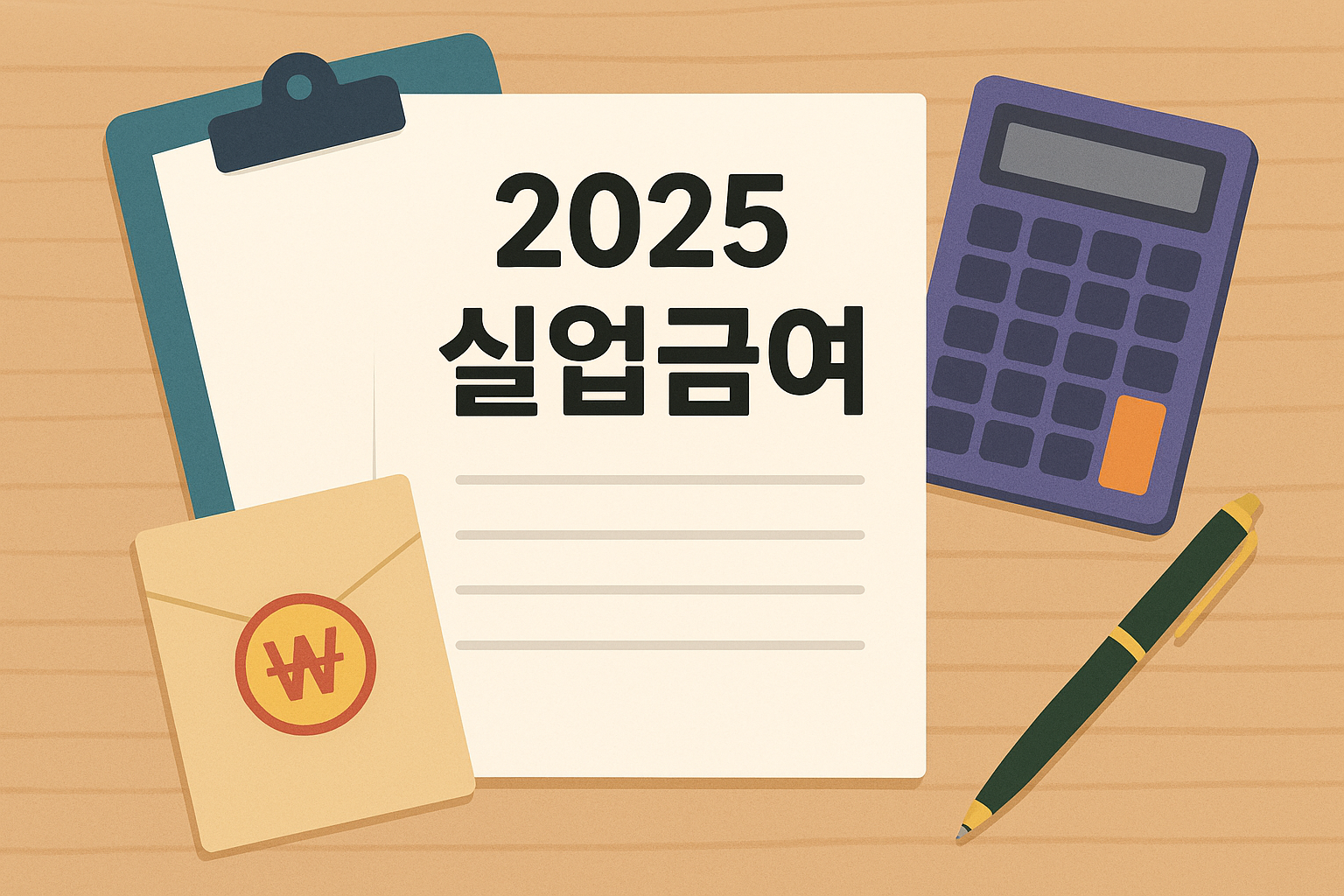 2025 실업급여 신청 조건과 수령 기간 총정리.