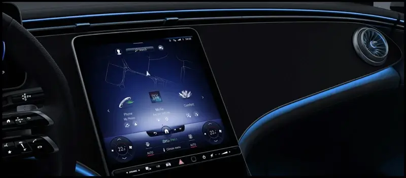 벤츠-EQE-2023년형-MBUX-멀티미디어-시스템-옵션-이미지