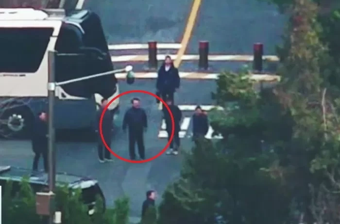 윤석열 대통령 추정 인물 포착