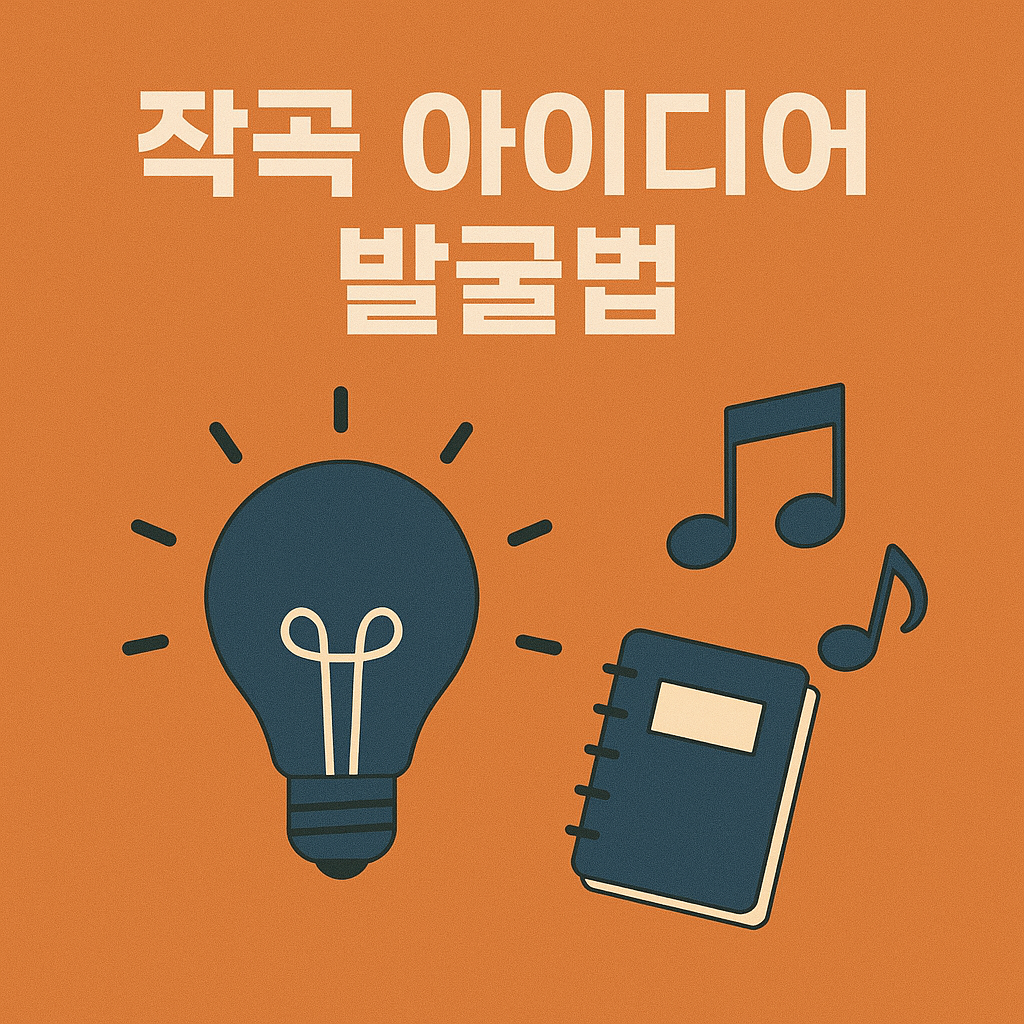 작곡 아이디어 발굴법 사진