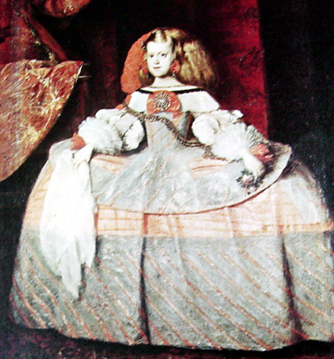 바로크시대 공주 의상