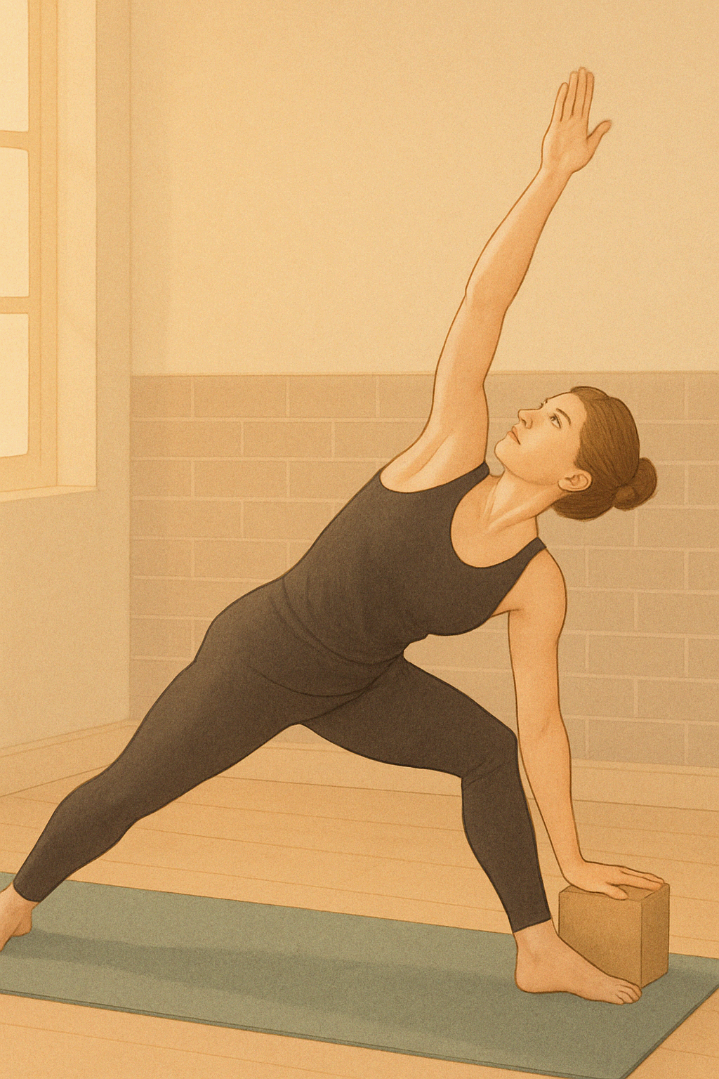 [요가]대지를 밀어내고 옆구리를 열다 &ndash; 욷티타 파르스바코나아사나