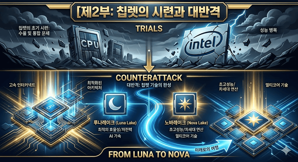 제2부: 칩렛의 시련과 대반격, 루나레이크에서 노바레이크까지