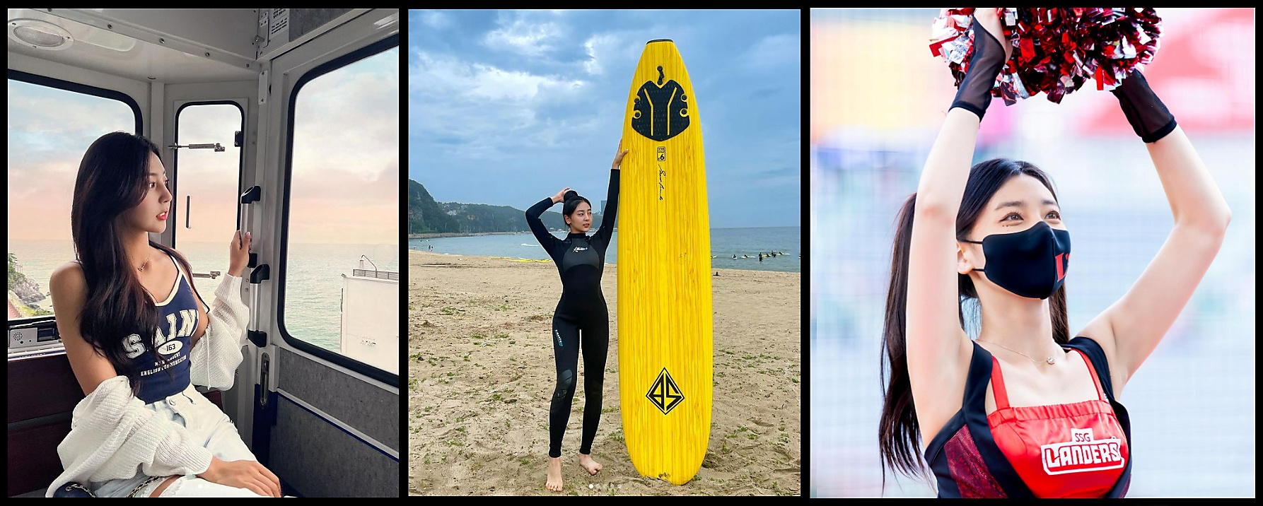 치어리더_목나경_활동사진들