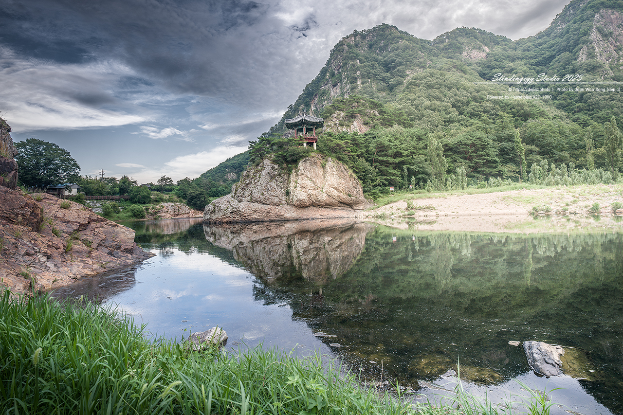 #영동 #황간 #월류봉 #강 #바위 #정자