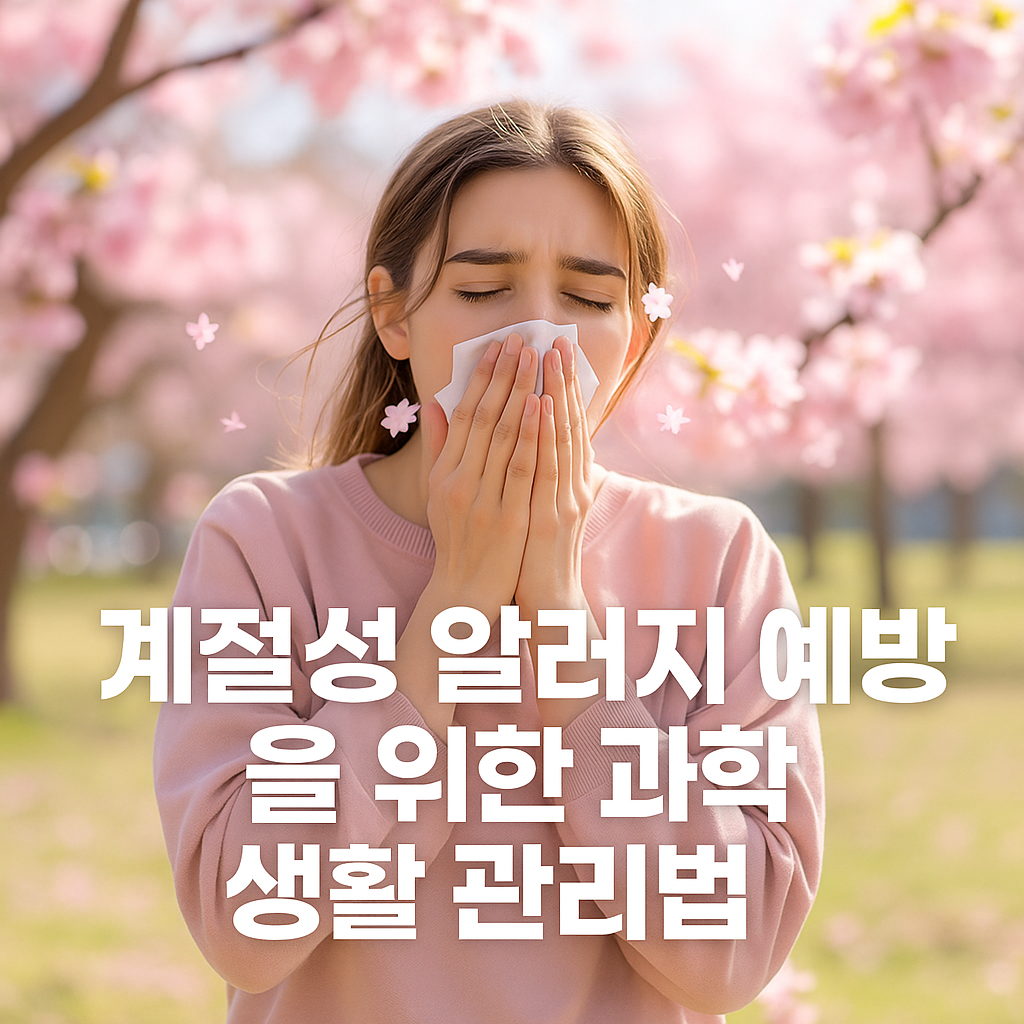 계절성 알러지 예방을 위한 과학적 생활 관리법