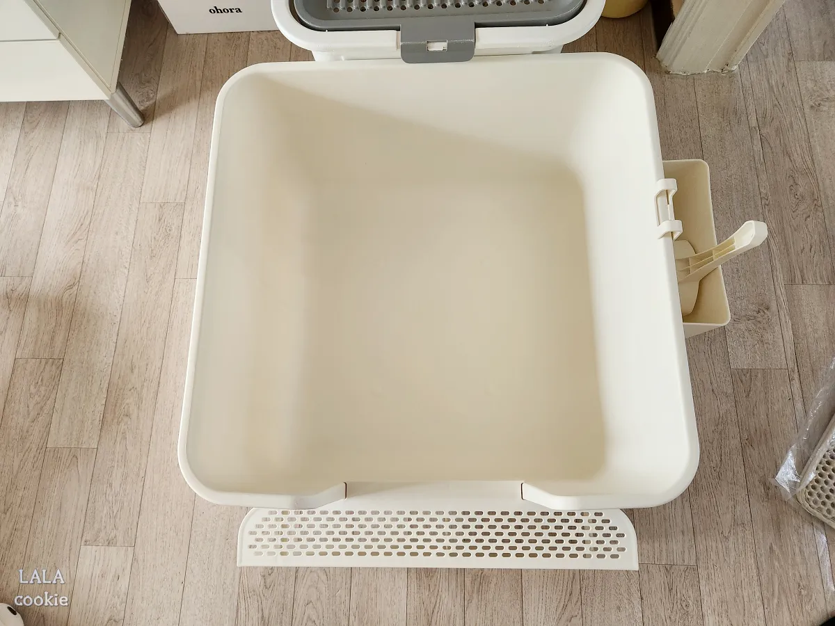 고양이-화장실-특대형-추천-무이-화장실-모습-구성품-조립