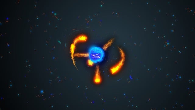 방사선장에서의 입자나 에너지의 흐름과 상호작용 계수