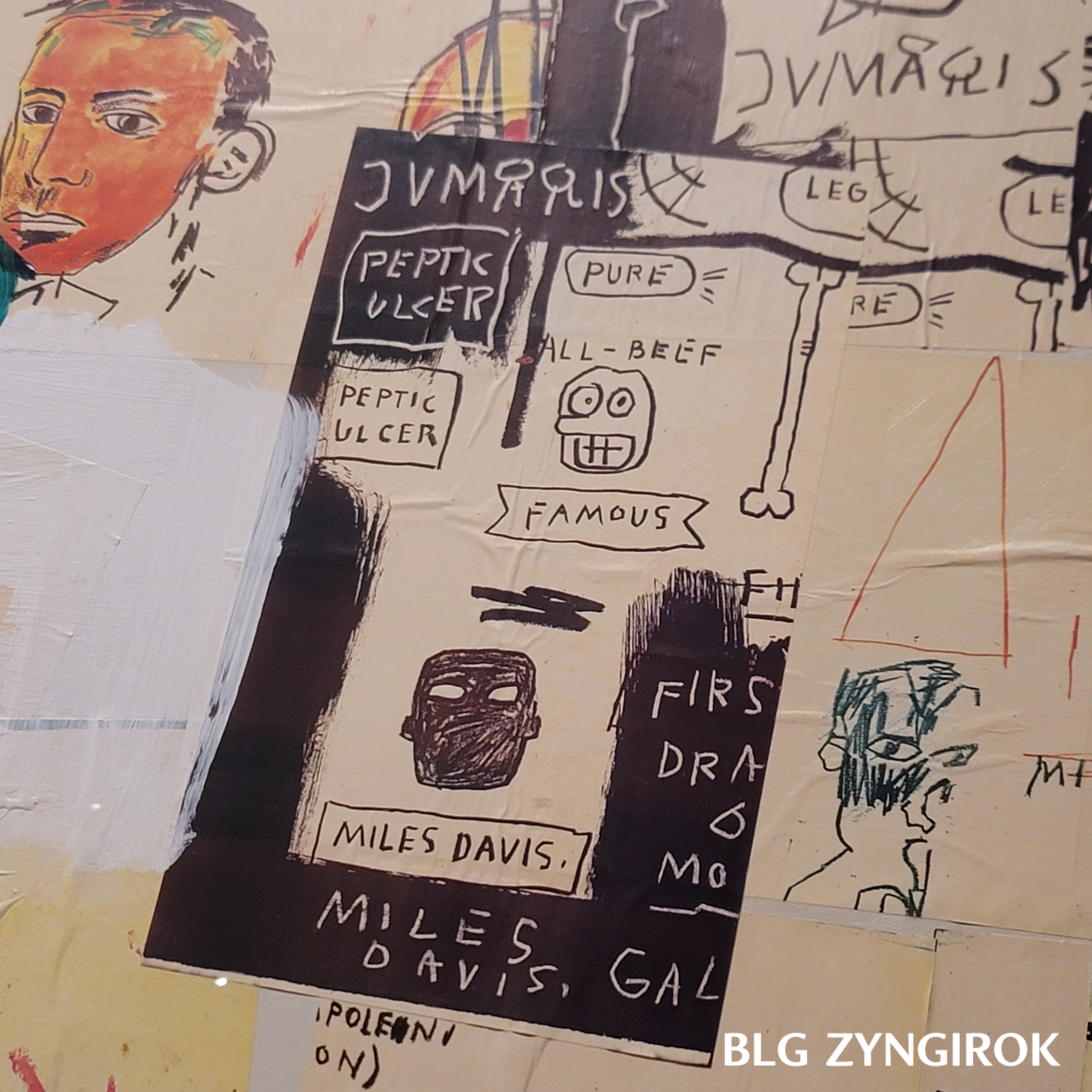 장미셀 바스키아 - 과거와 미래를 잇는 상징적 기호들