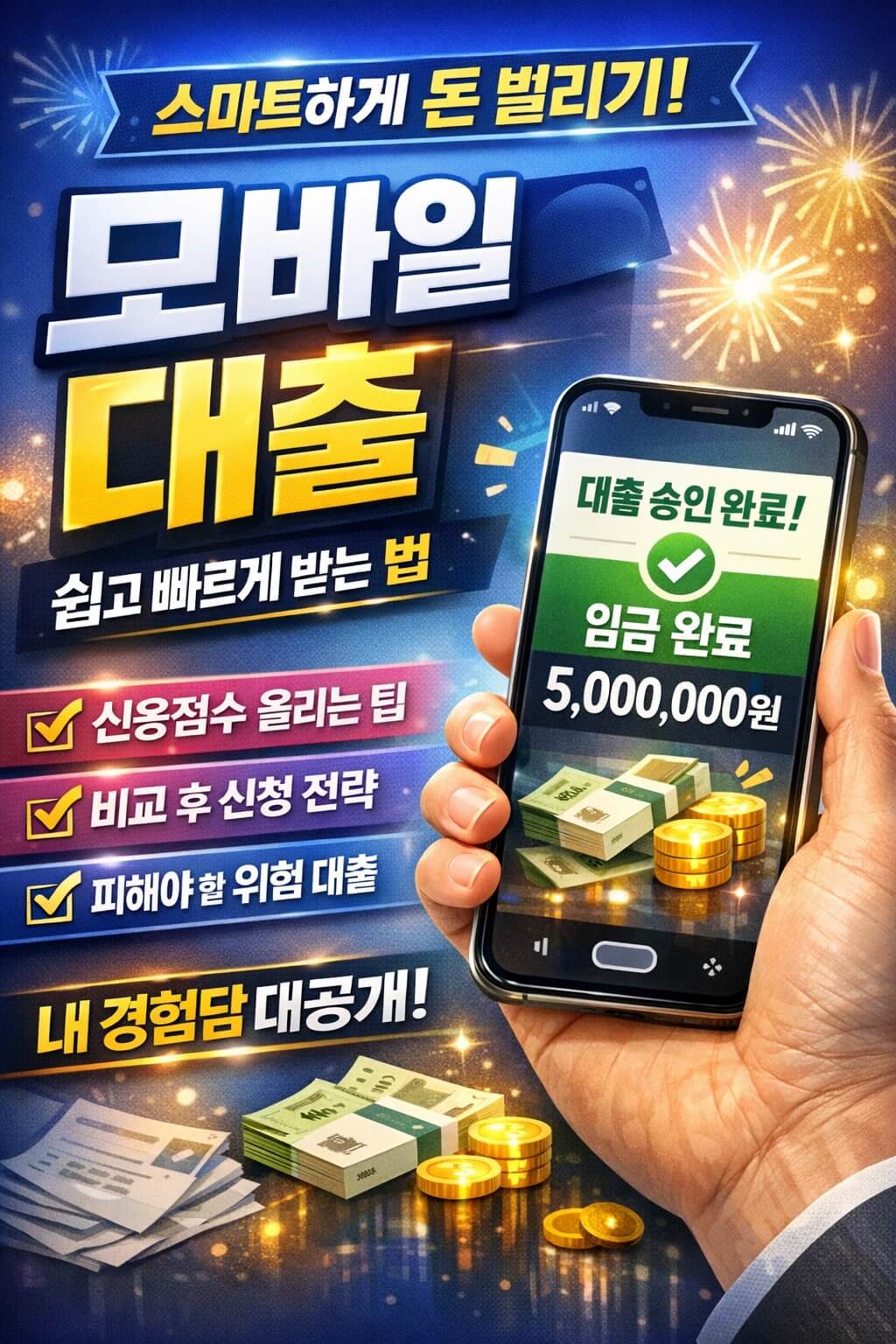모바일 대출 추천, 스마트폰으로 쉽게 승인받는 방법