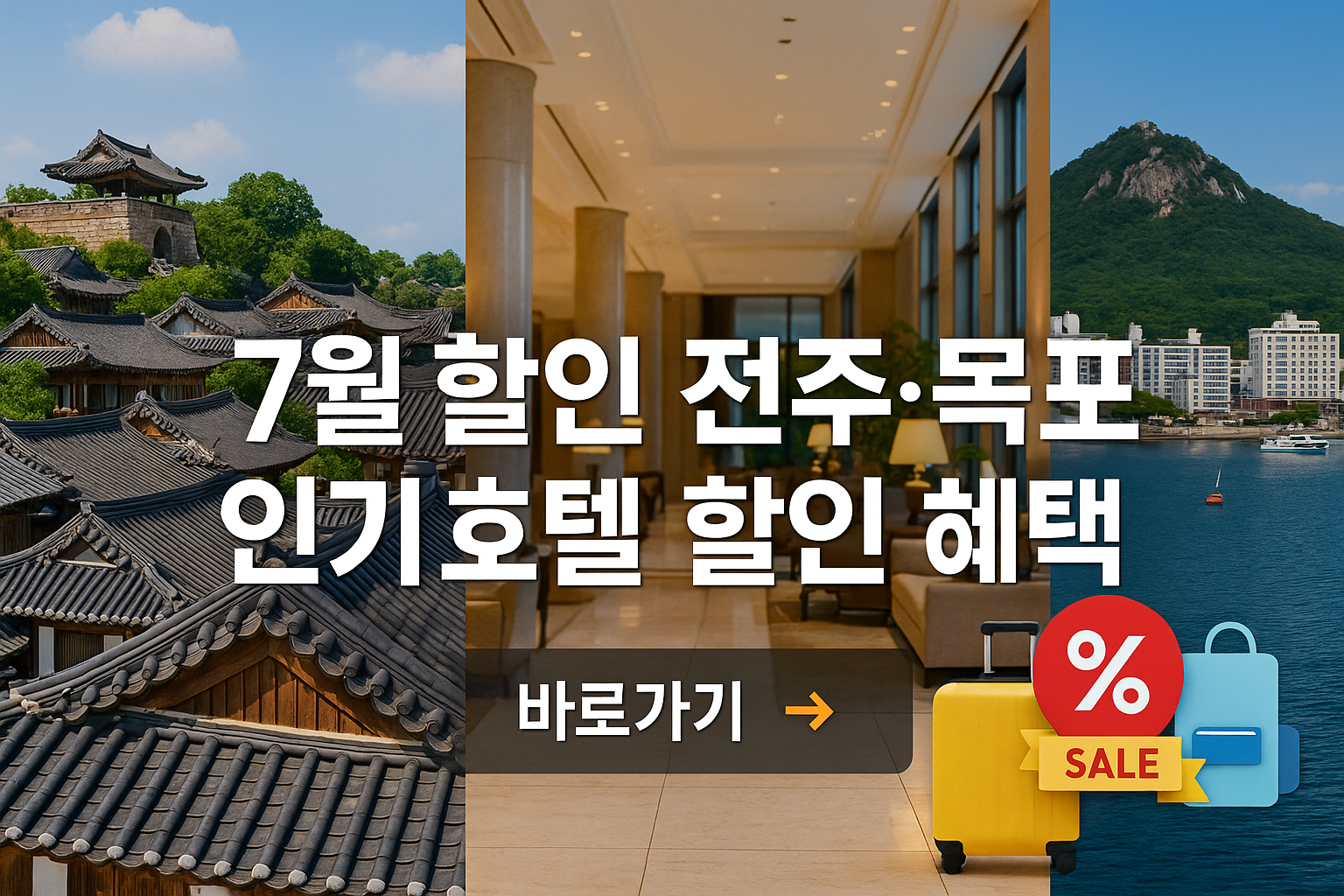 전주·목포 인기 호텔