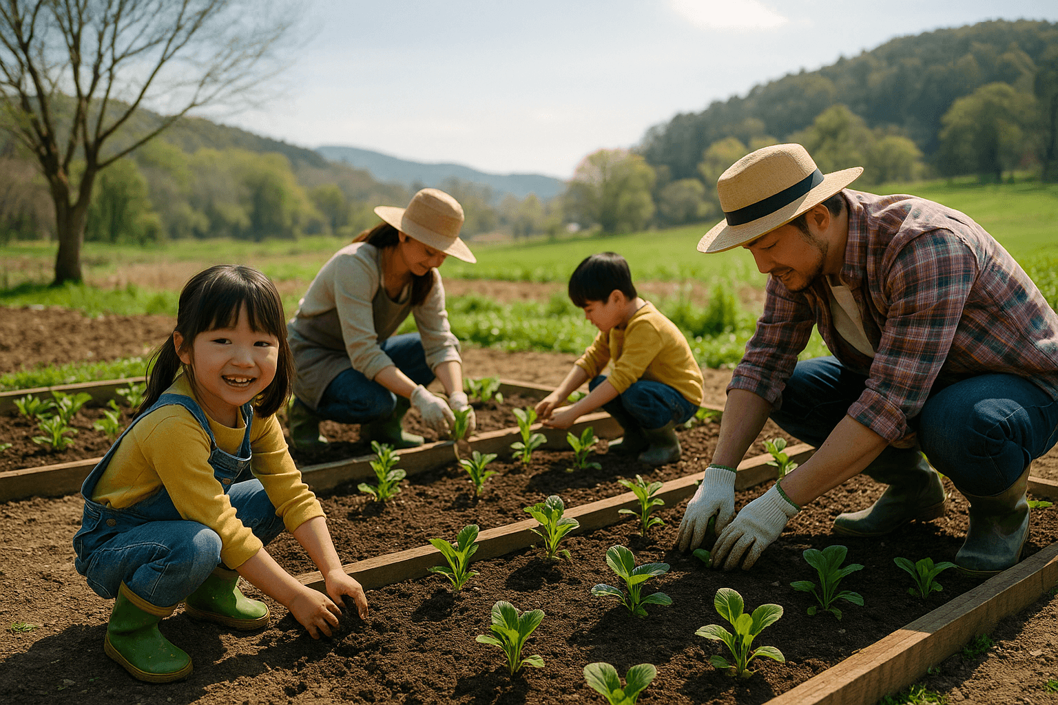주말농장텃밭아이와