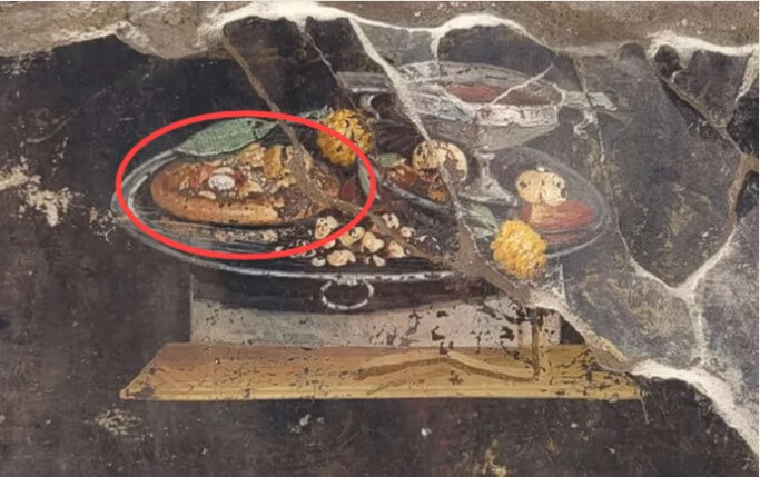 폼페이유적지-프레스코벽화