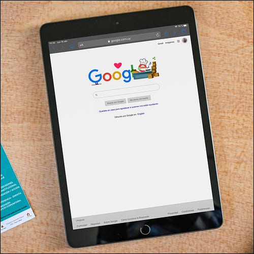 아이패드로 구글 검색