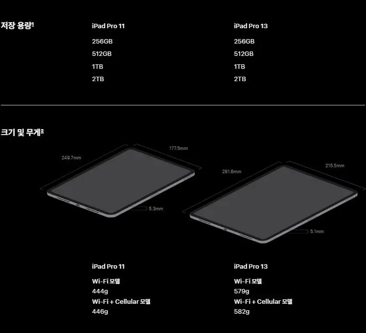 아이패드 비교 이미지3