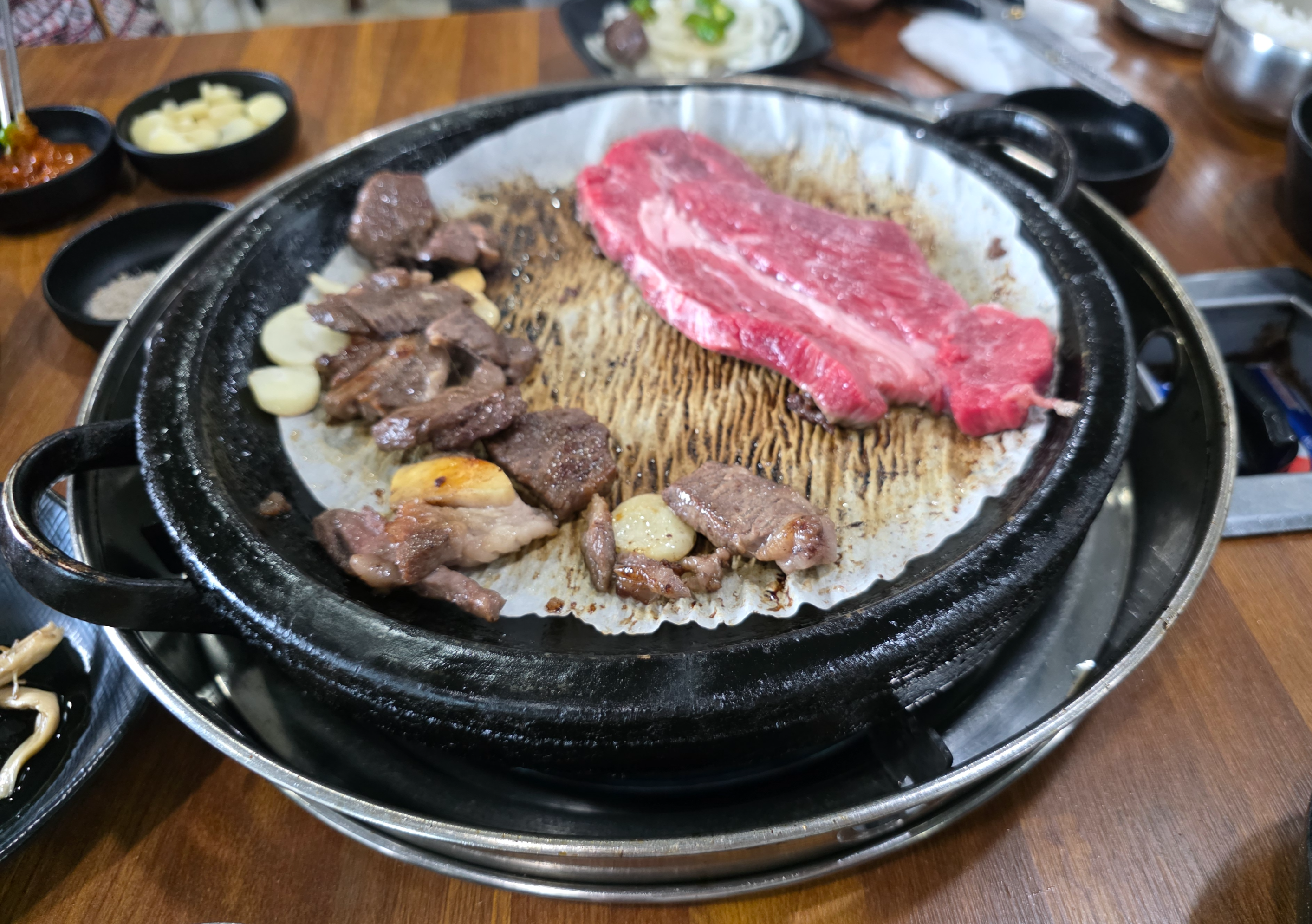 김제 총체보리한우 정육식당 가격 주차 우족탕 육회비빔밥 13