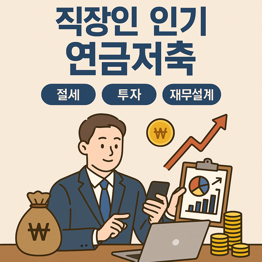 직장인 인기 연금저축 이미지
