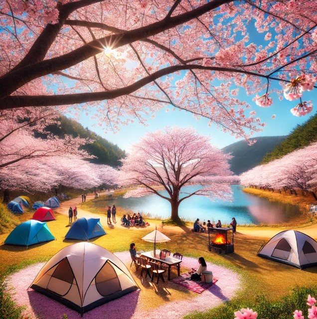 전라남도 벚꽃 캠핑장 추천_관련사진
