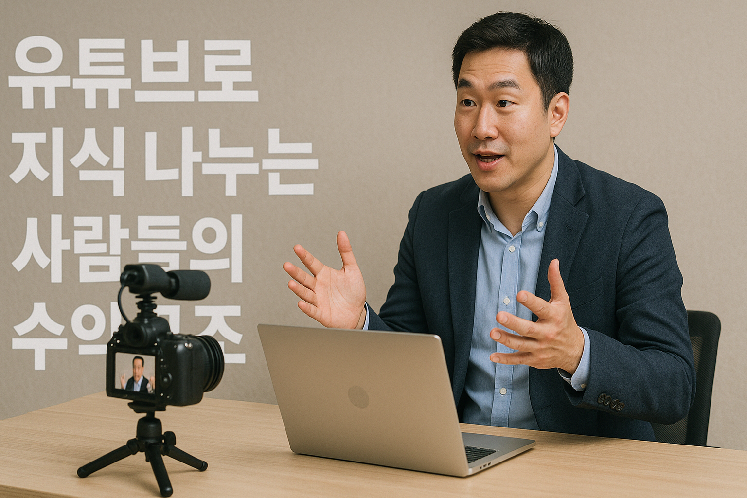지식을 공유하는 유튜버