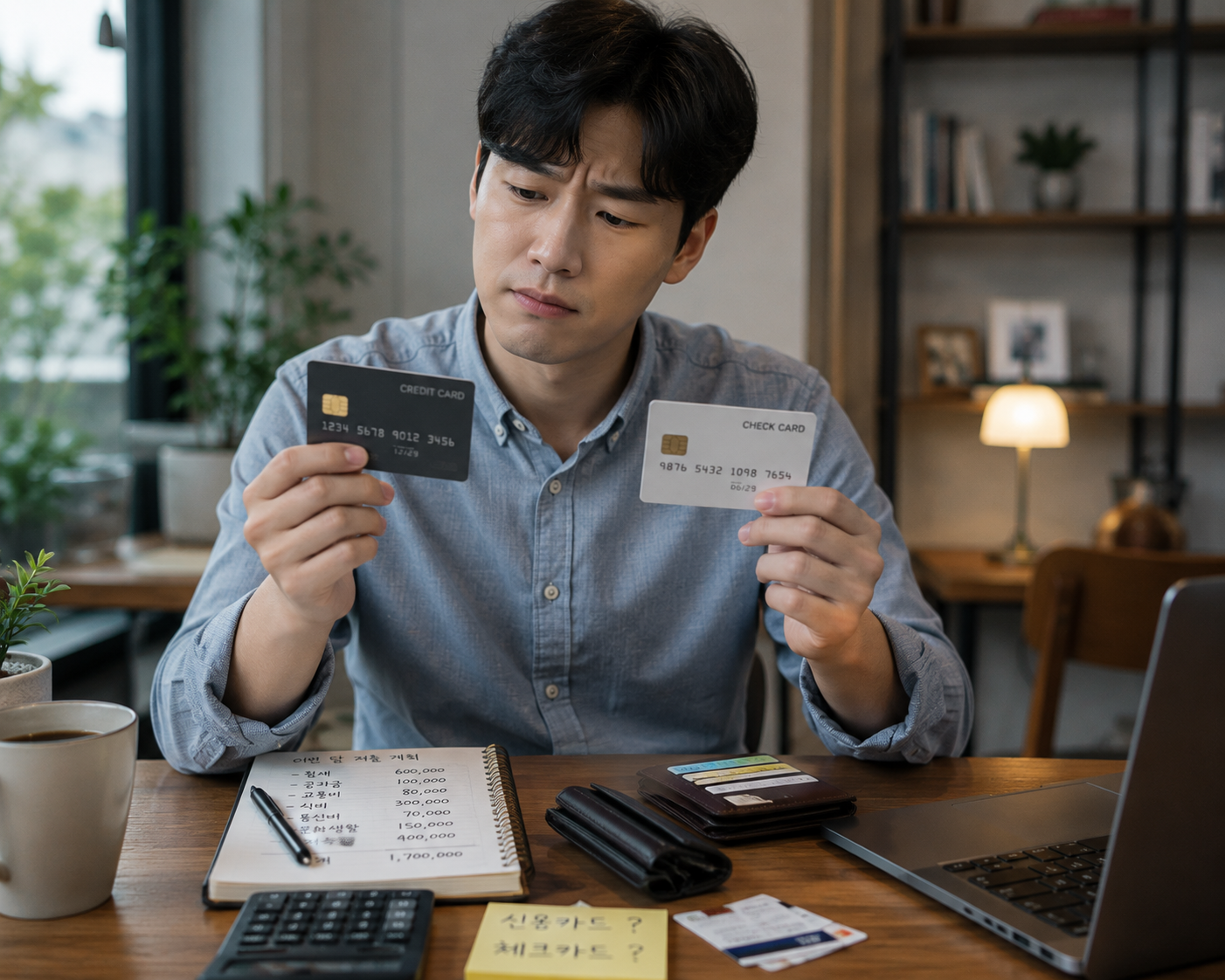 신용카드 vs 체크카드 뭐가 더 유리할까?|소비습관별 현실 비교 정리