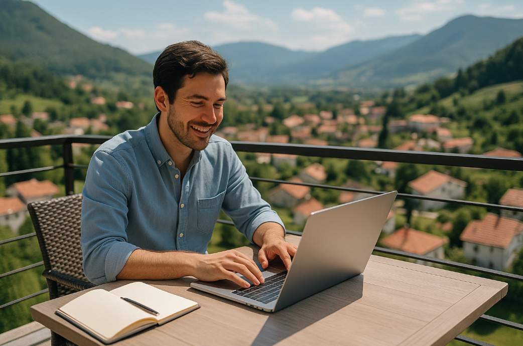 원격근무로 지역 격차 활용해 경제적 자유 2배 빨리 달성하기