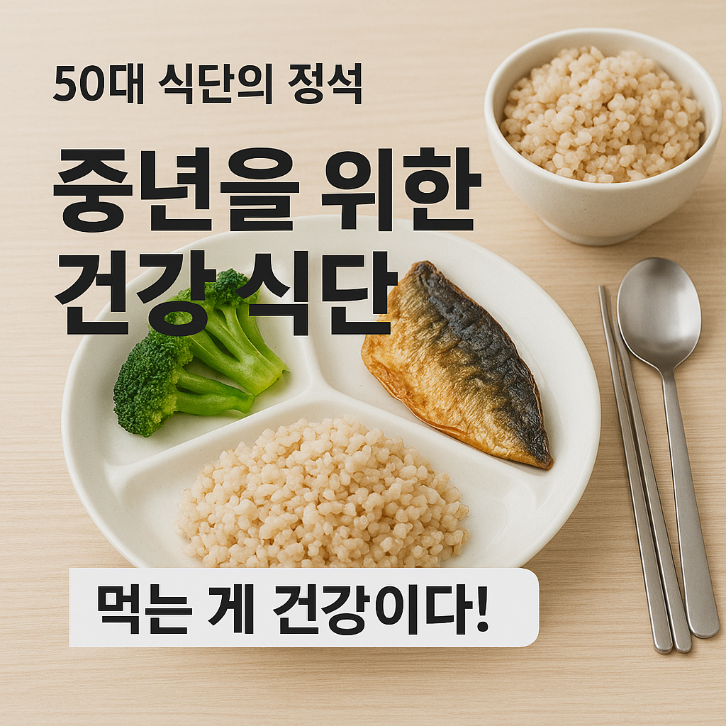 [5편] 중년 건강을 위한 식단 가이드