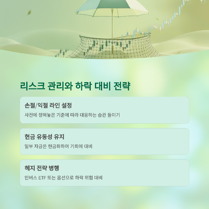리스크 관리와 하락 대비 전략