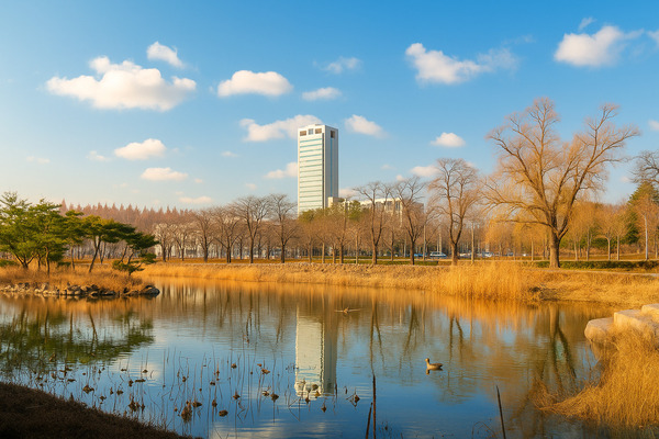 경북 경산 영남대 캠퍼스 투어 사진