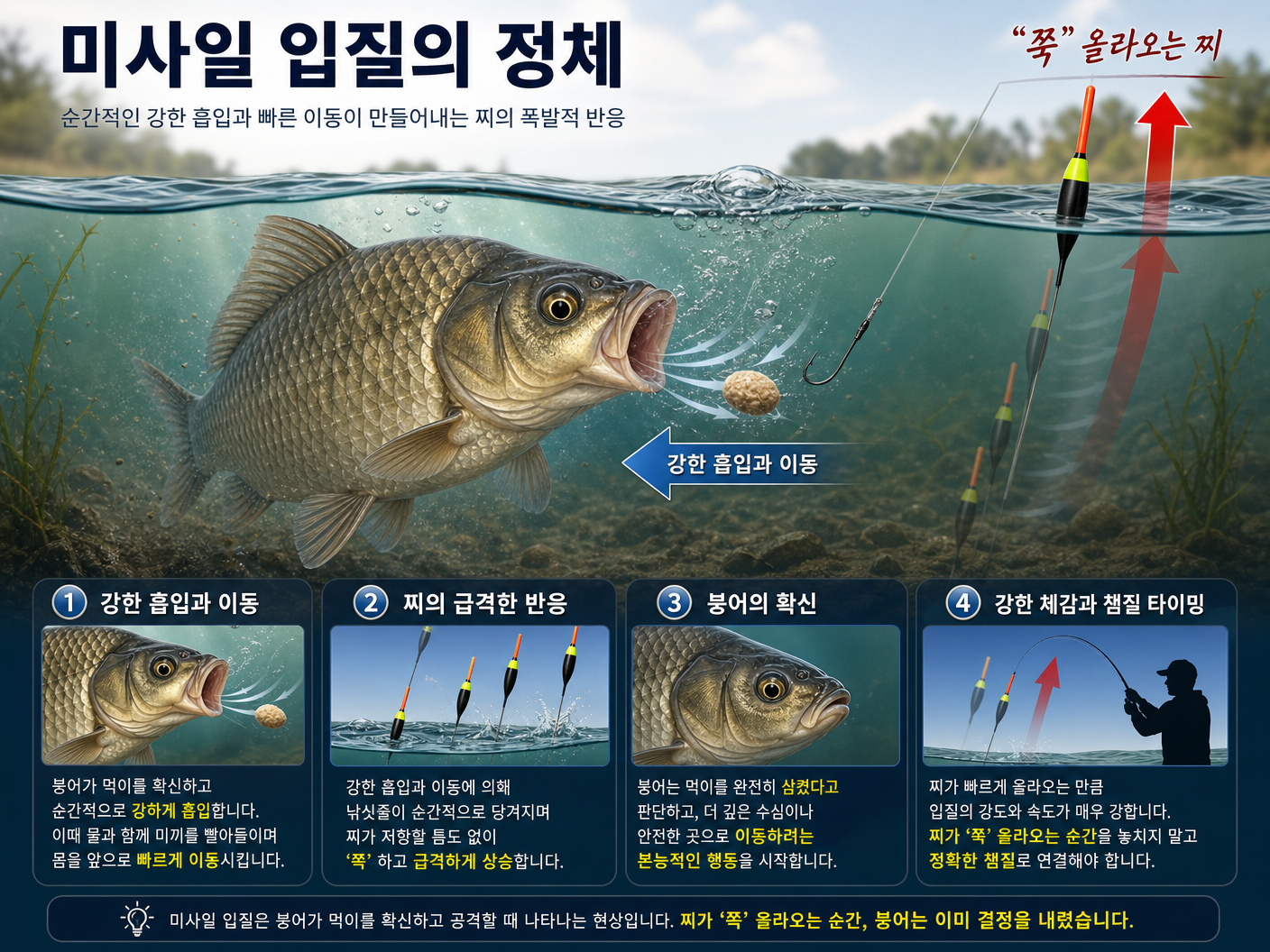 미사일 입질의 이유
