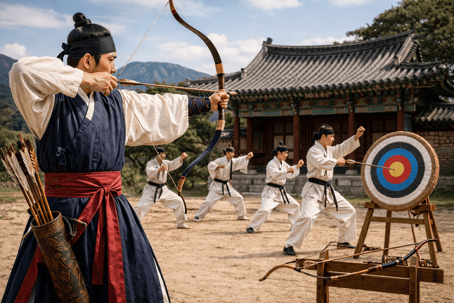조선 군대와 활 사용