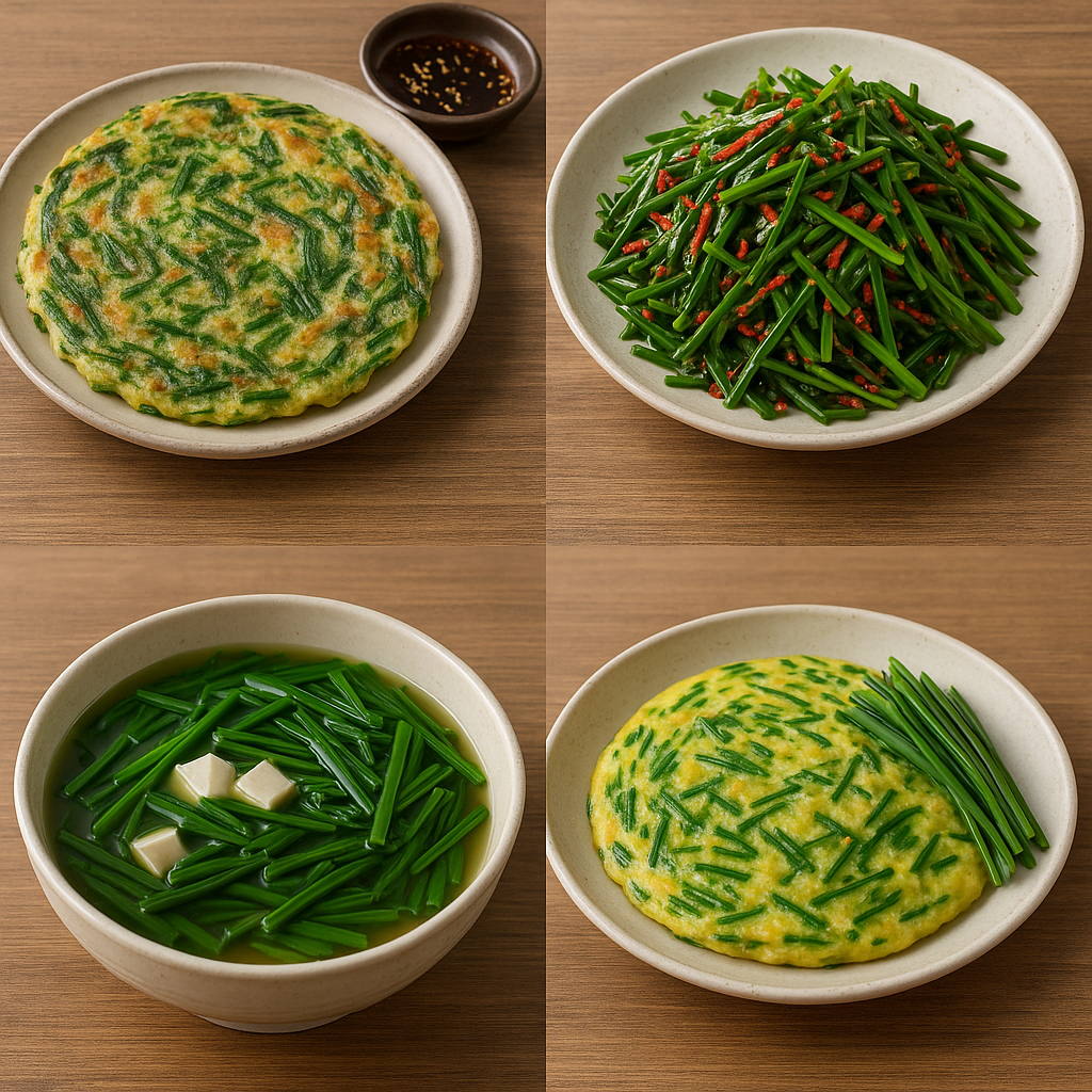 향긋한 건강 채소, 부추